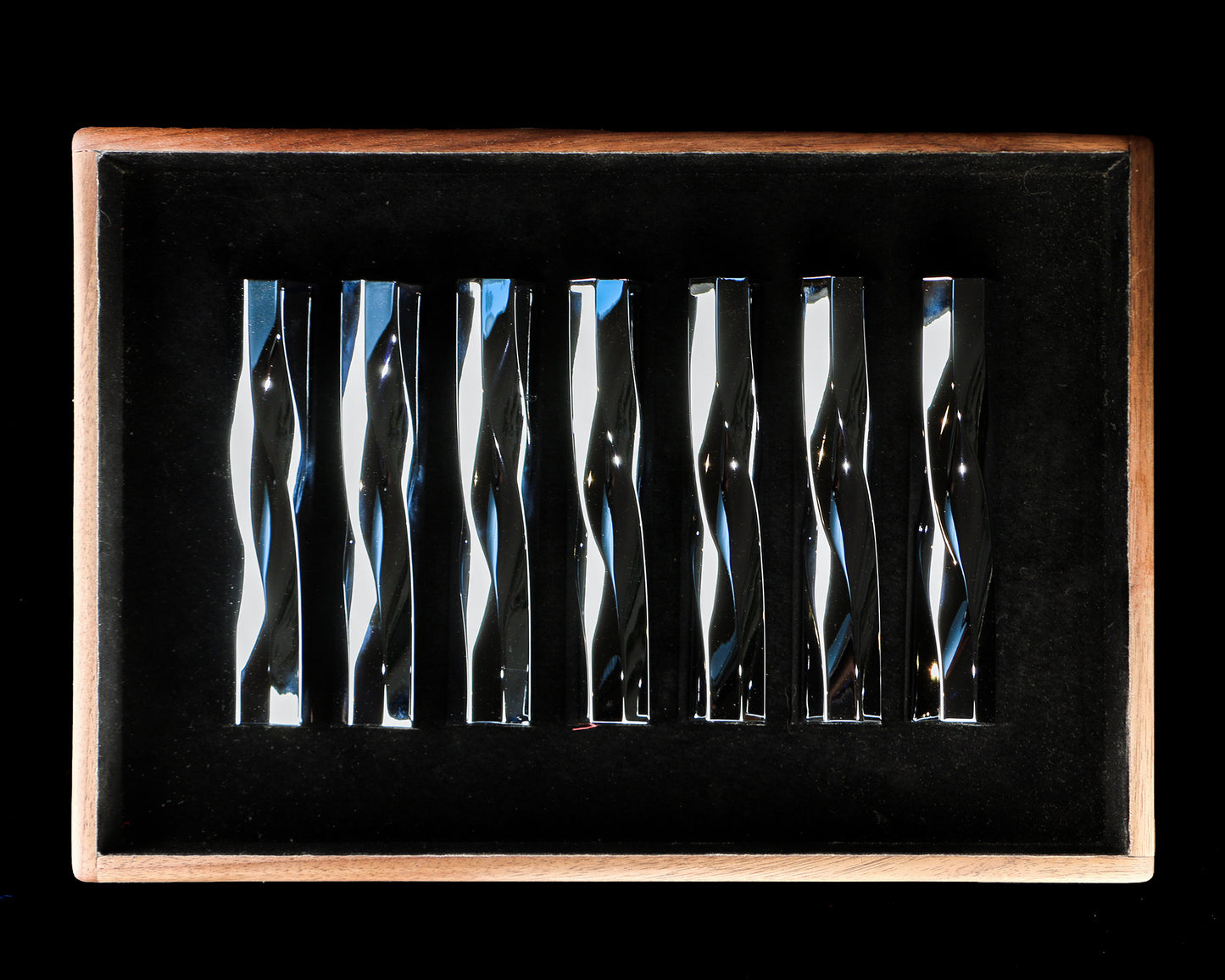 WAVE Mezuzah | Polished Silver Chromed Aluminum