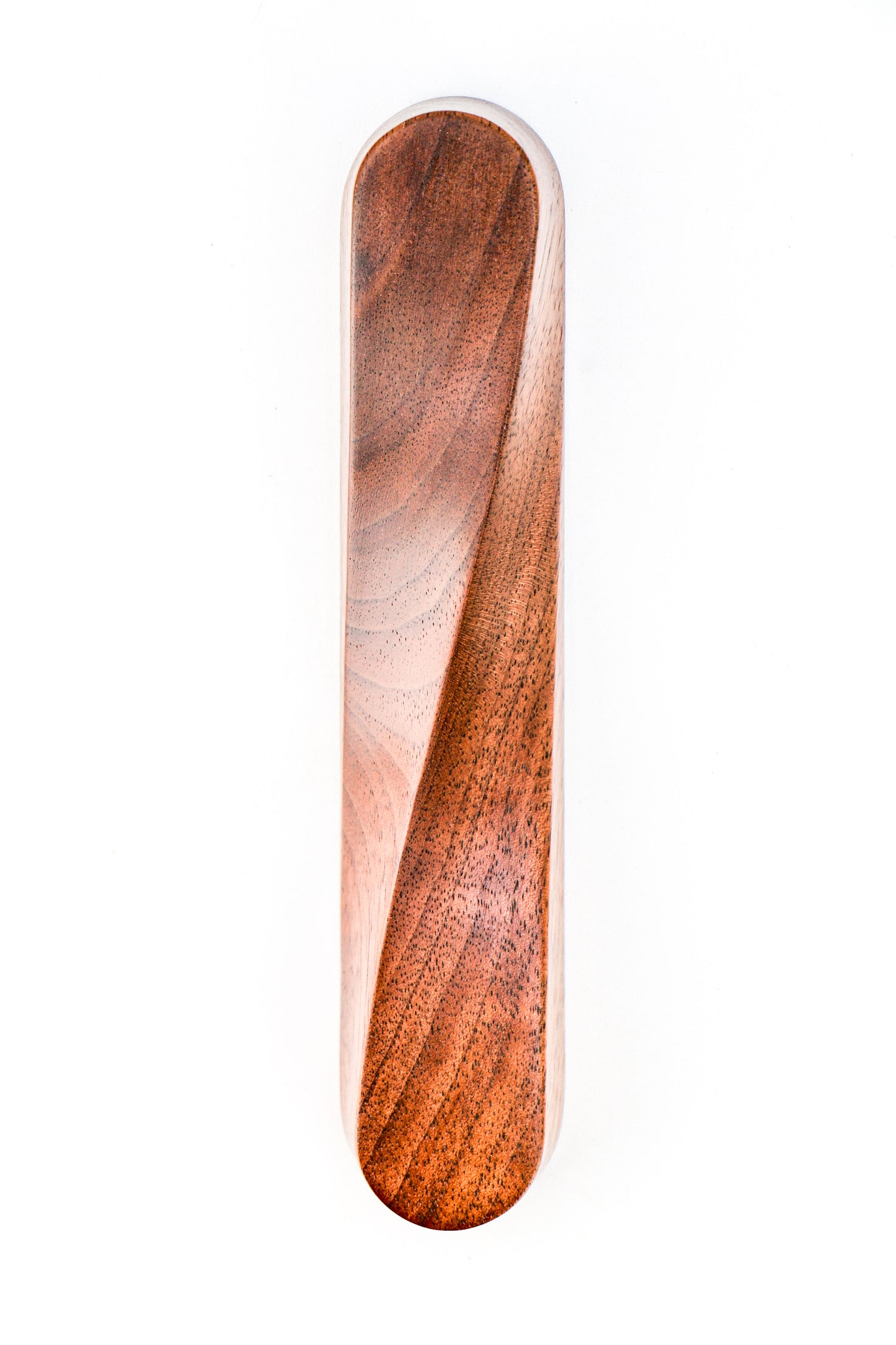 TWIST Mezuzah - Black Walnut