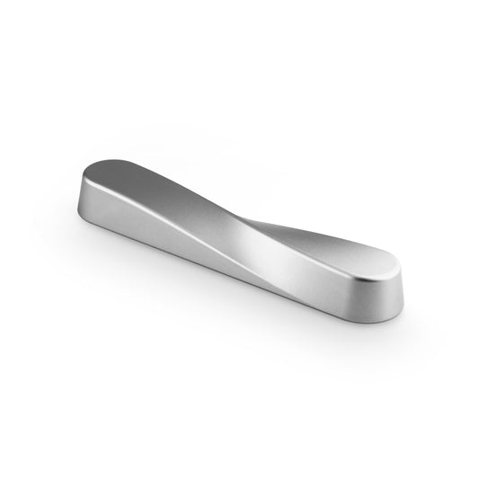 TWIST Mezuzah | Satin Silver (Aluminum)