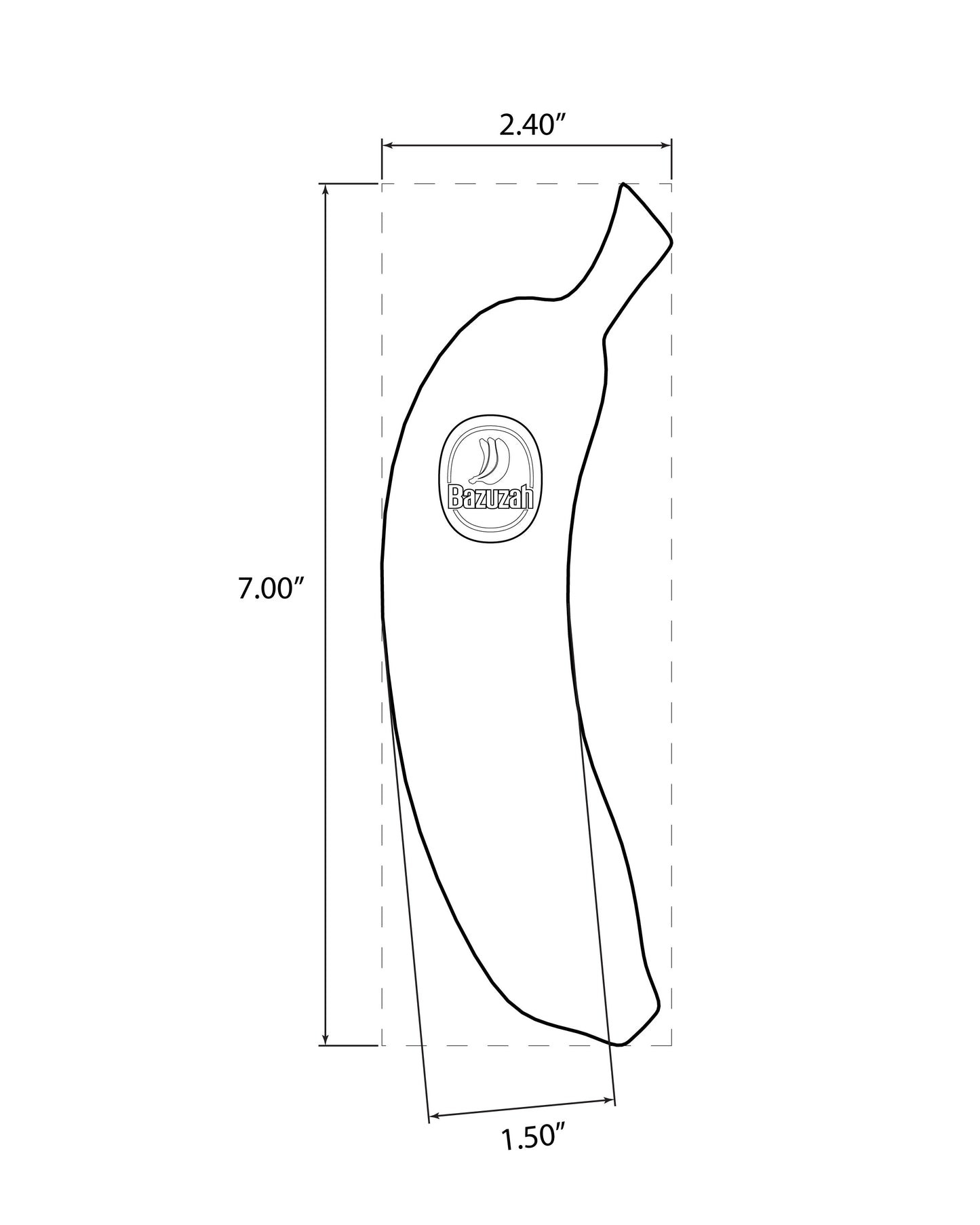 Bazuzah™ - The Original Banana Mezuzah - Limited Numbered Edition