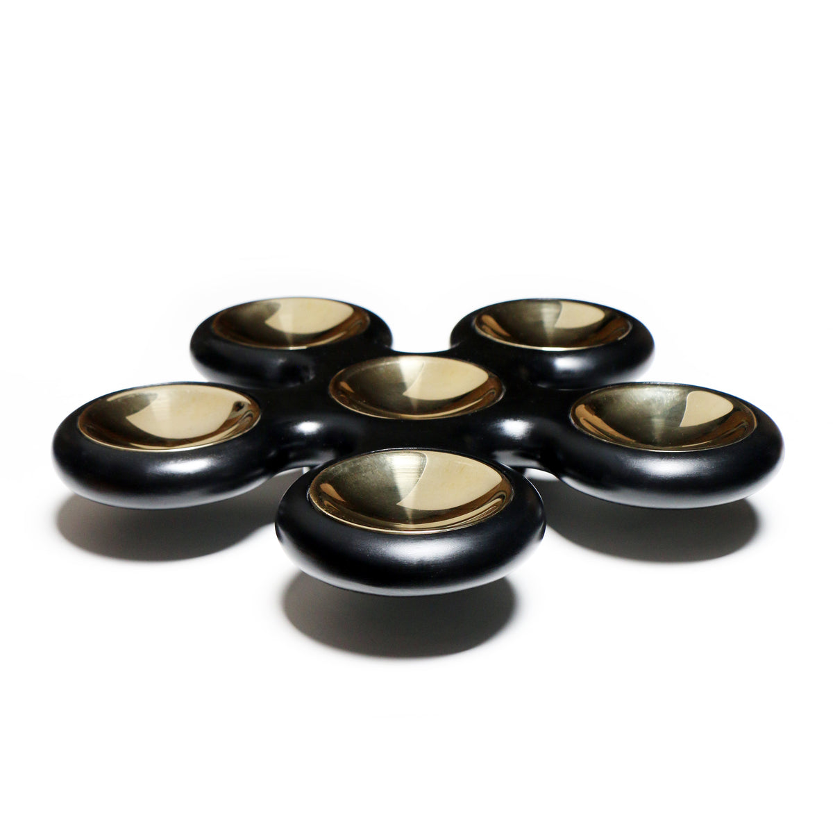Fidget Spinner Seder Plate - Black