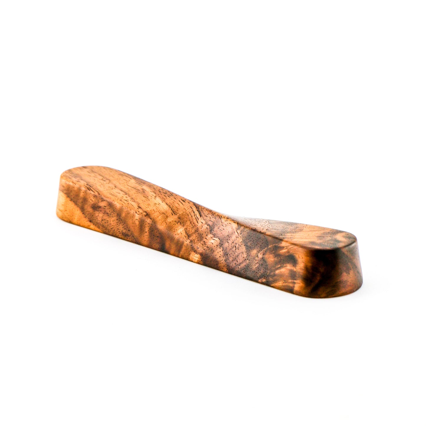 TWIST Mezuzah - Figured Walnut
