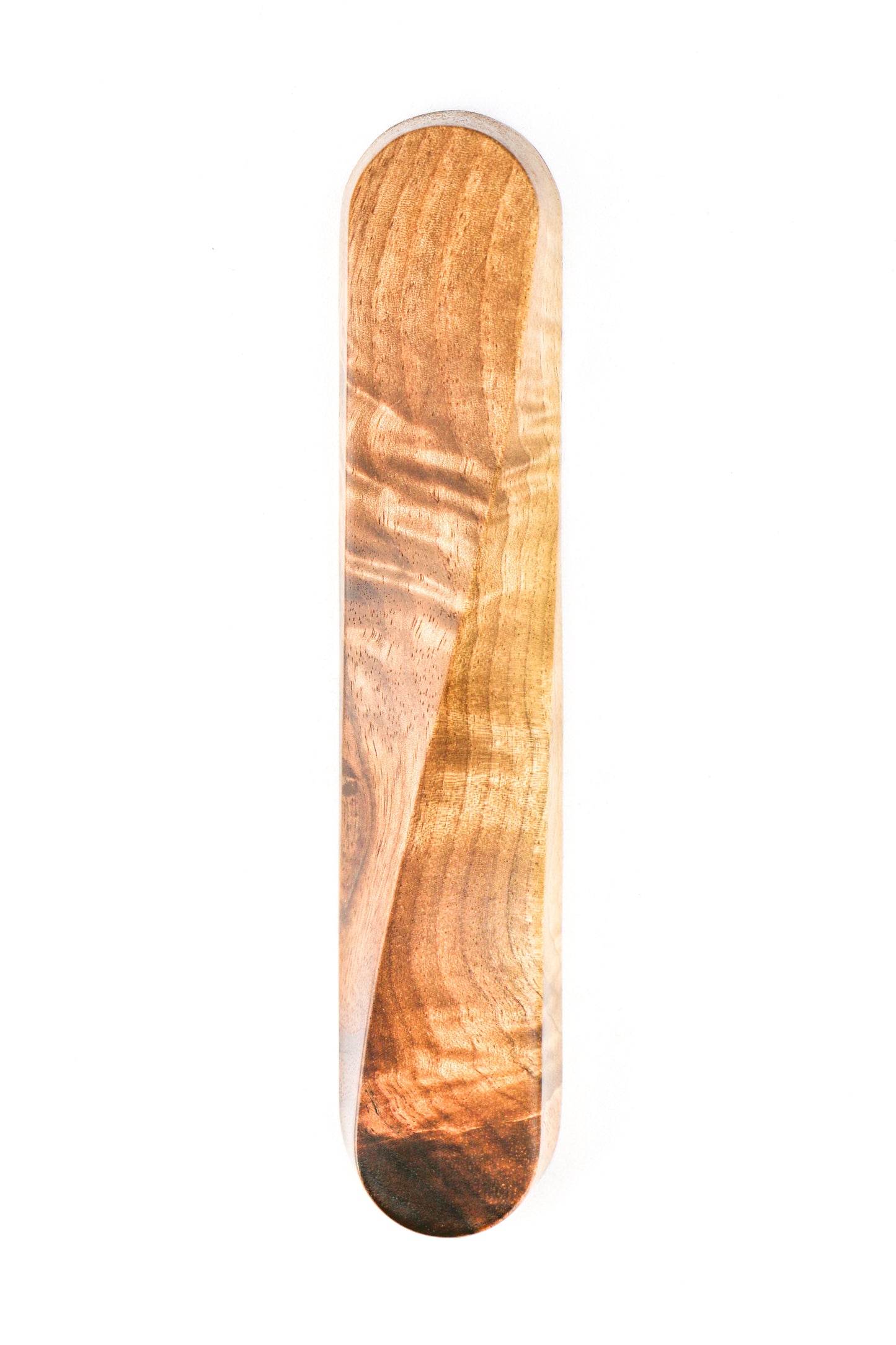 TWIST Mezuzah - Figured Walnut