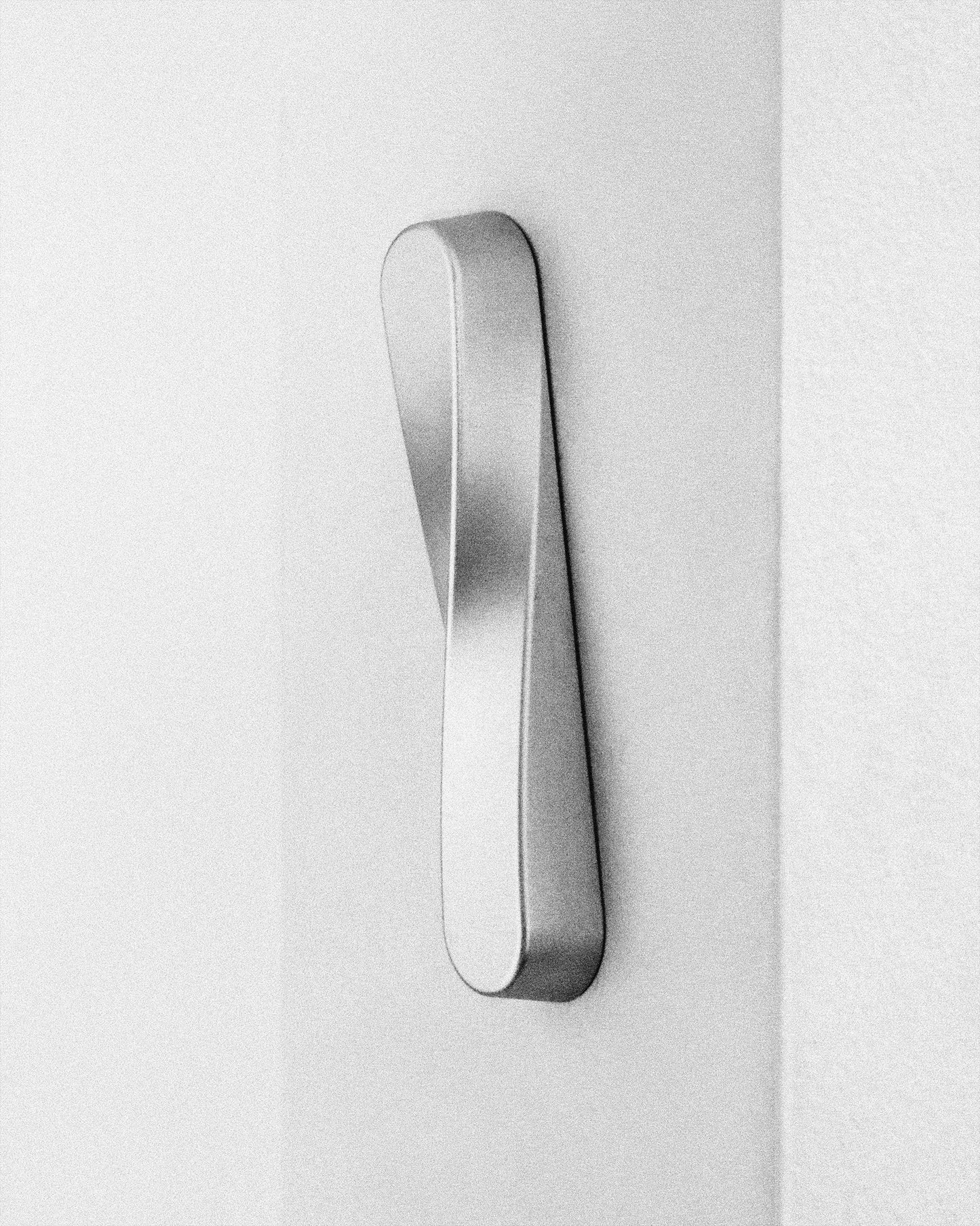 TWIST Mezuzah | Satin Silver (Aluminum)