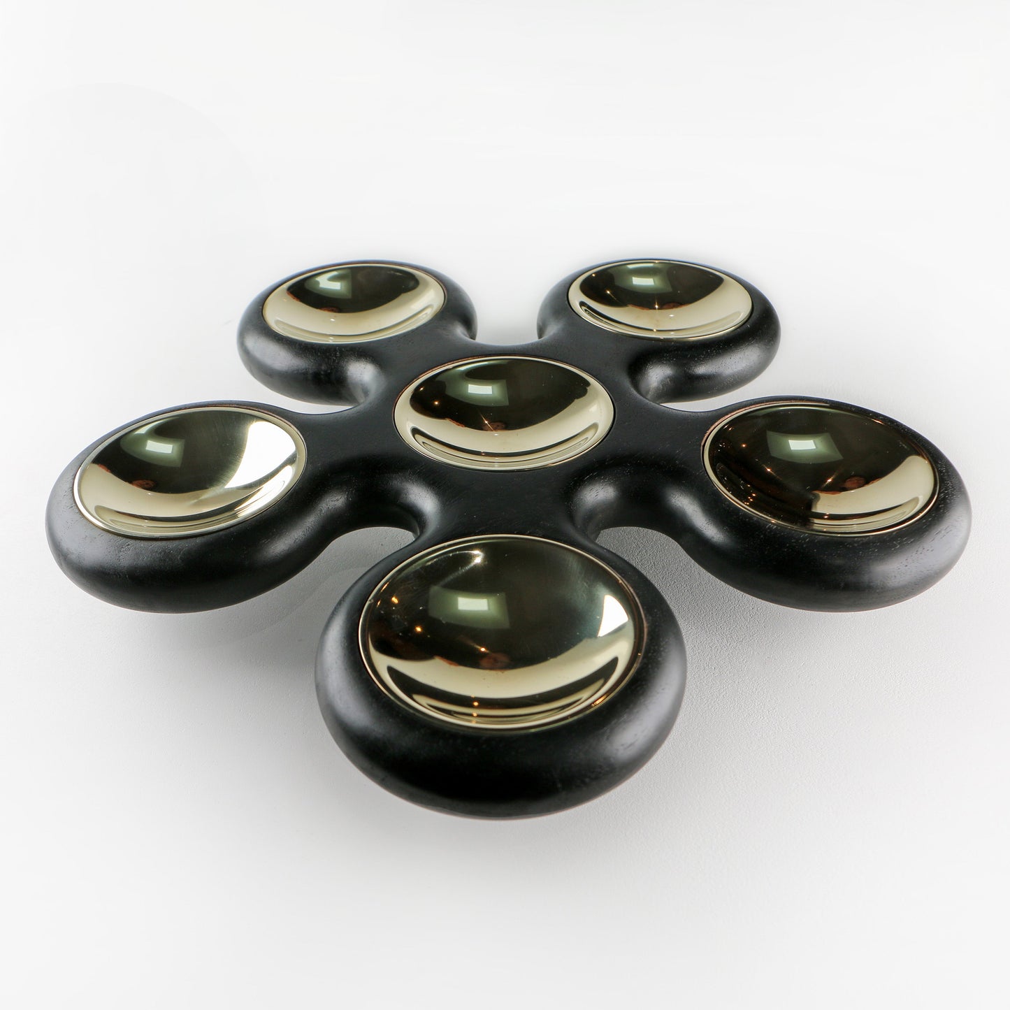 Fidget Spinner Seder Plate - Black