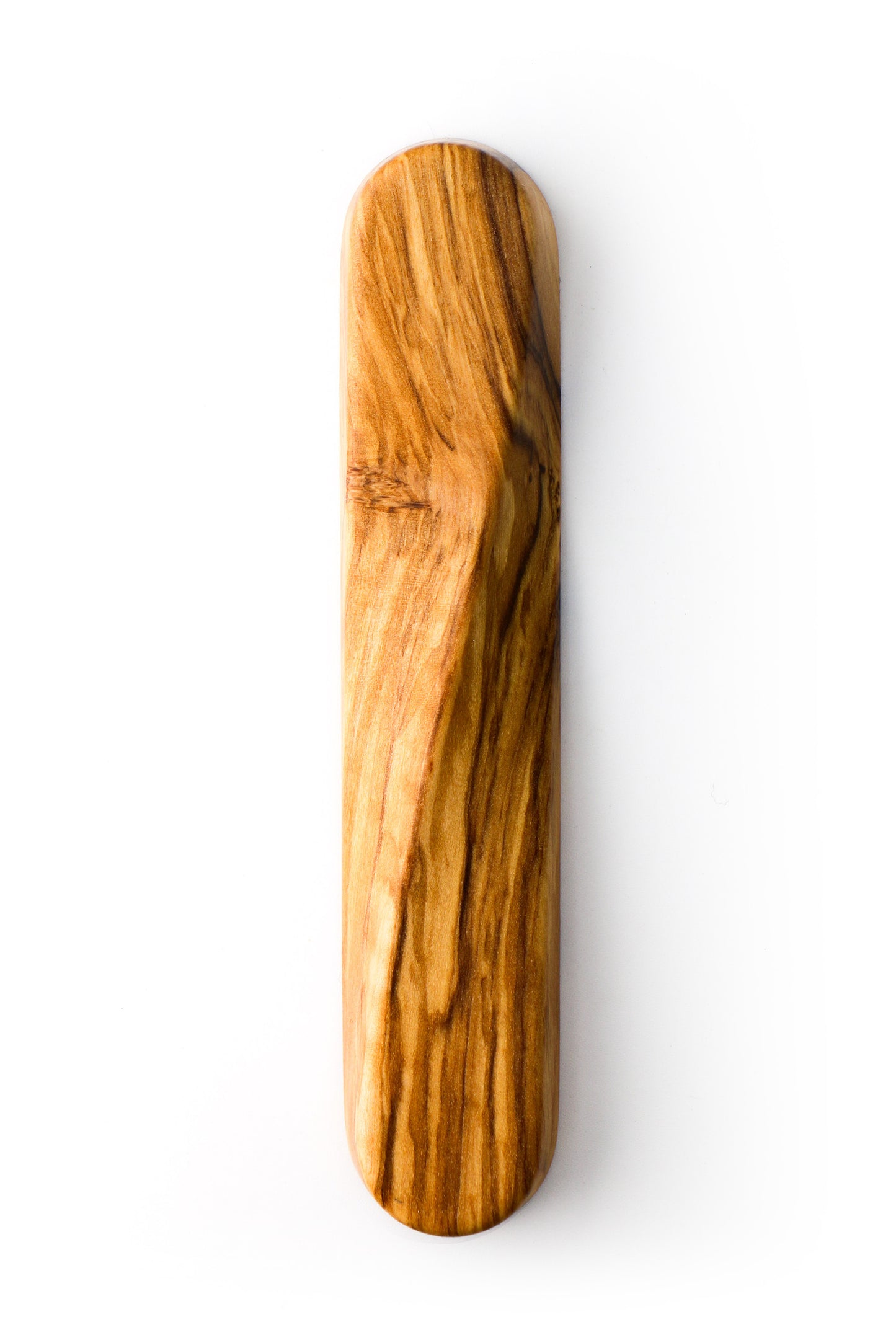TWIST Mezuzah - Olive Wood