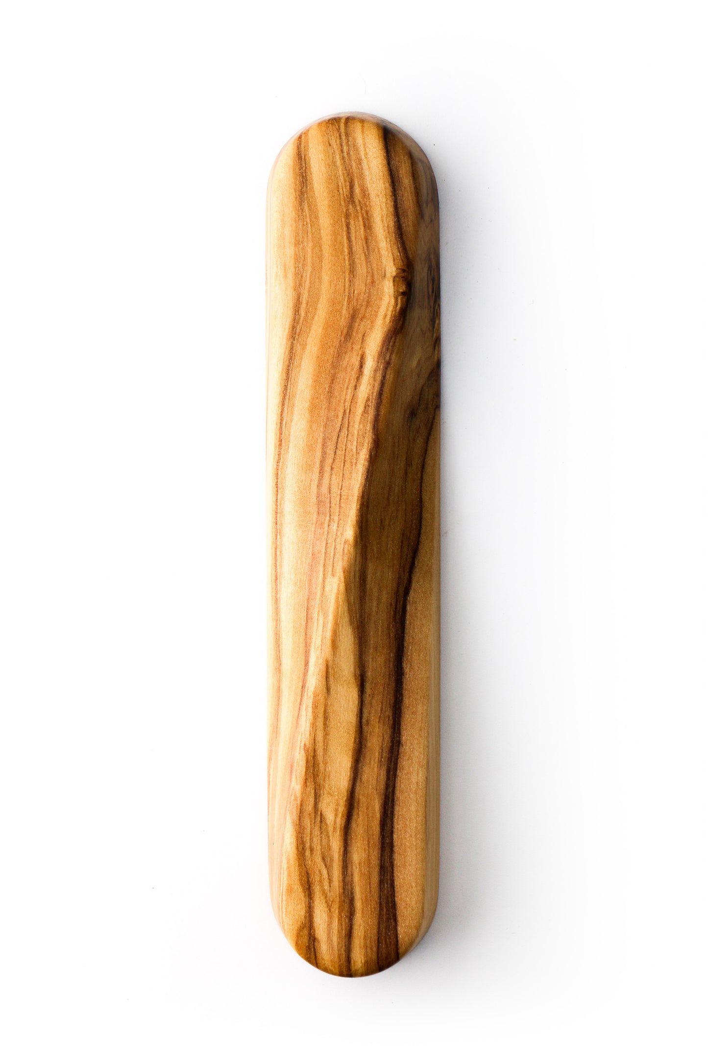 TWIST Mezuzah - Olive Wood
