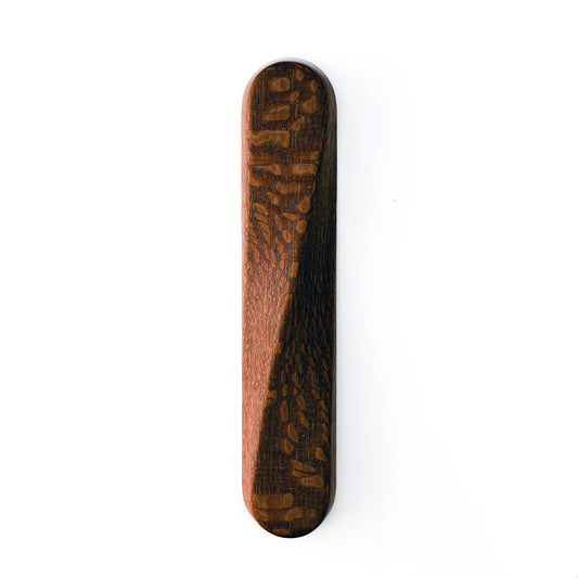 TWIST Mezuzah - Leopardwood