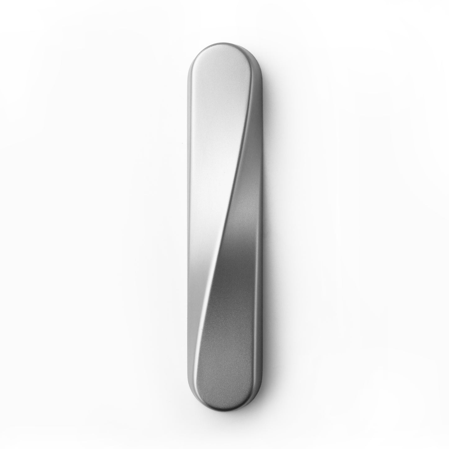 TWIST Mezuzah | Satin Silver (Aluminum)