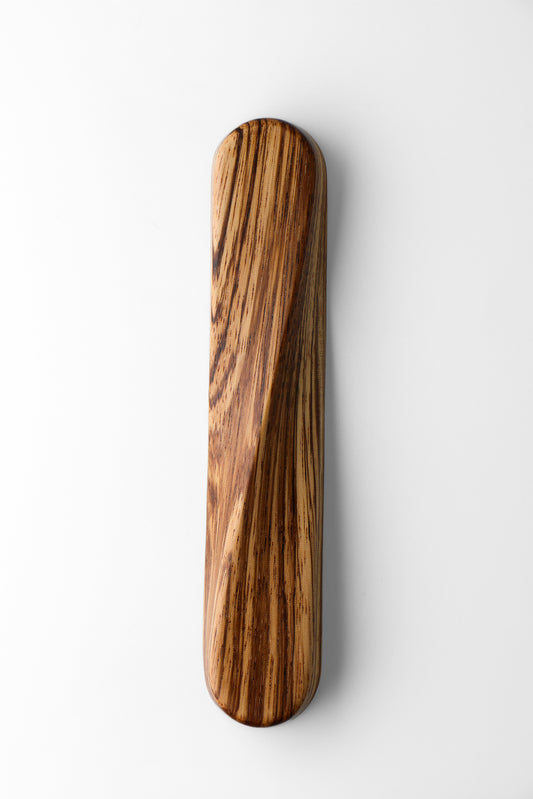 TWIST Mezuzah - Zebrano